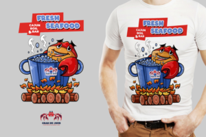Design Graphique par Hellokuro pour Crab Du Jour USA | Design #27063064