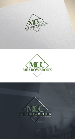 1) Just the initials "MCC" and/or 2) "MCC" with "Meadowbrook Country Club" adjoining the intials. | Logo Design by aishwarya....