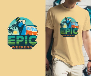 Epic Weekend | Design de T-shirt par johnronielgomez