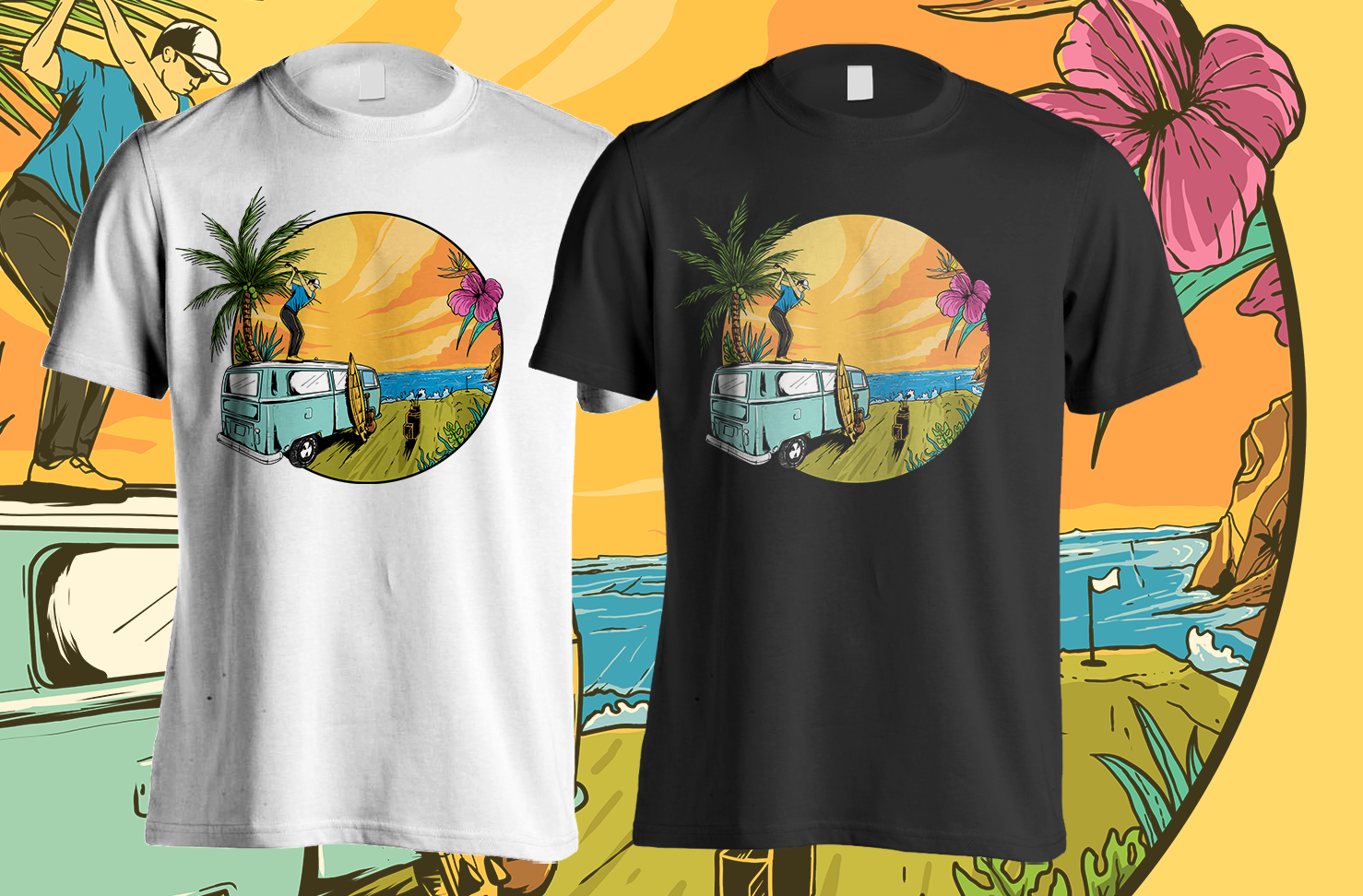 T-shirt Design by mckirbz for Aktiv Golf | Design #27038386