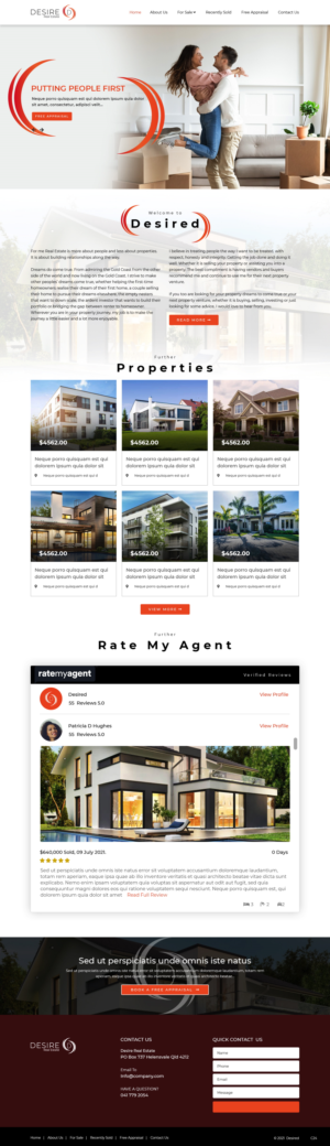 Web Design by pb for this project | Design: #27038826