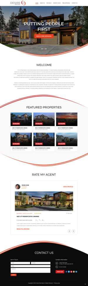 Web Design by pb for this project | Design: #27038828