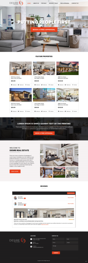 Web Design by pb for this project | Design: #27042970