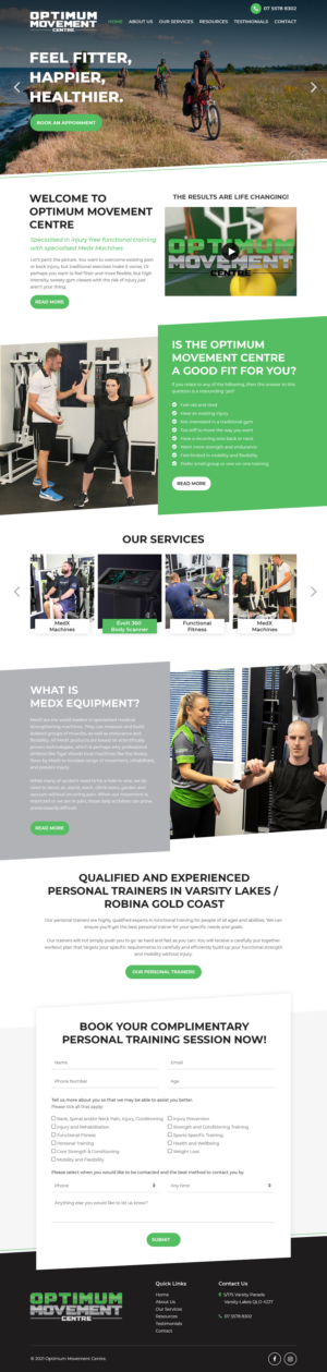 OMC | Web Design by Starlyn DS