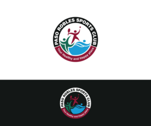 Paso Robles Sports Club | Logo Design by Iris 3