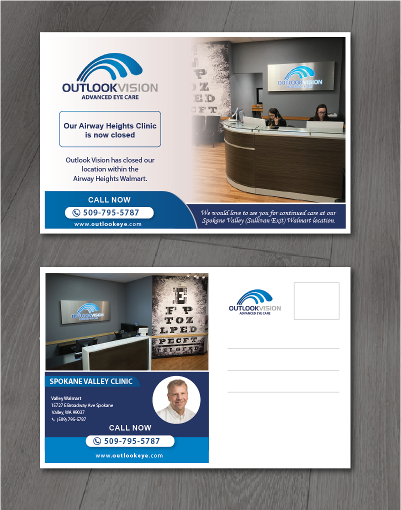 Design de Carte Postale par alex989 pour Outlook Vision | Design #27036523
