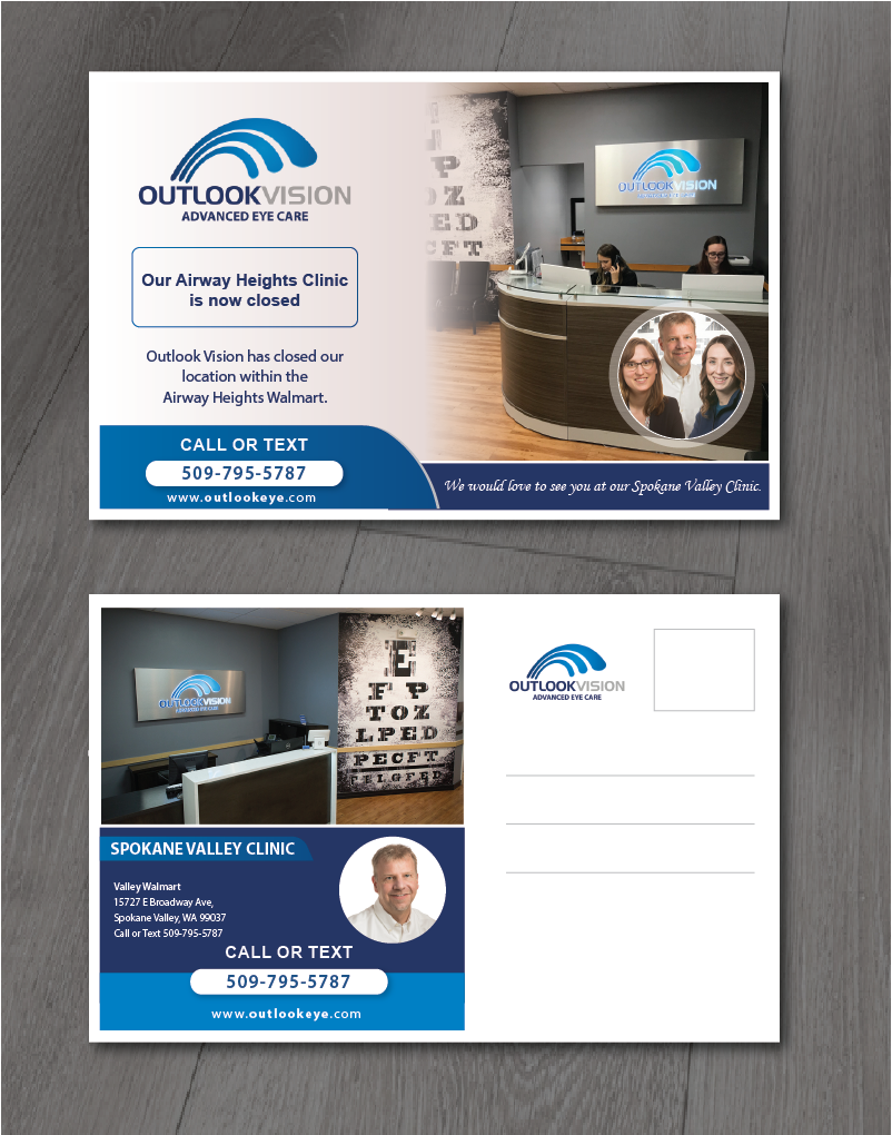 Design de Carte Postale par alex989 pour Outlook Vision | Design #27043848