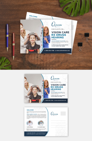 Postcard Design by debdesign for Outlook Vision | Design: #27053915
