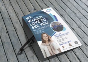 Postcard Design by Payel Paul for Outlook Vision | Design: #27057132