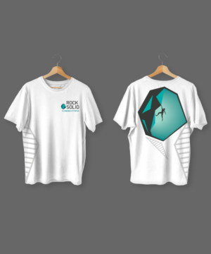 Rock Solid Climbing + Fitness | Diseño de Camiseta por StudioD™