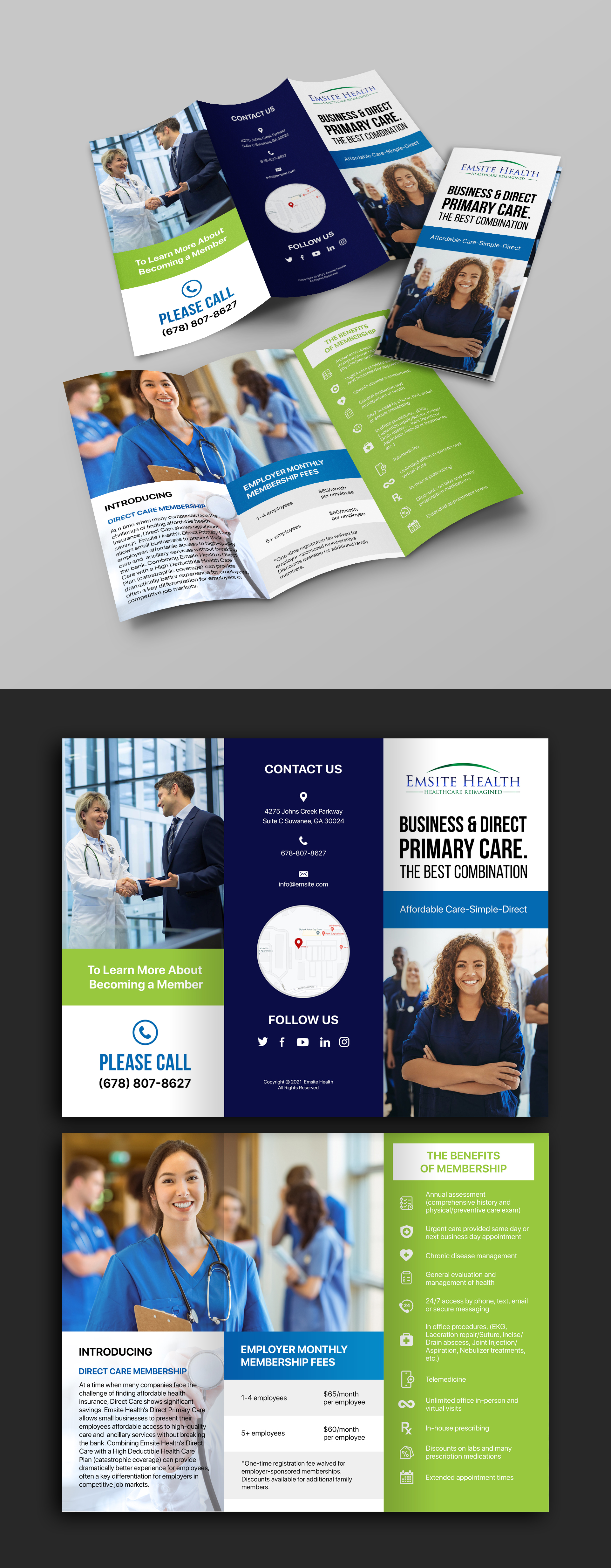 Flyer Design by SheilaGrace for Emsite Health | Design #27037737
