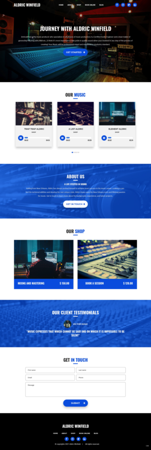Web Design by pb for this project | Design: #27042951