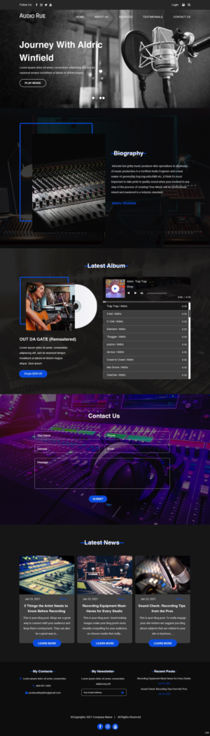 Web Design by pb for this project | Design: #27042958