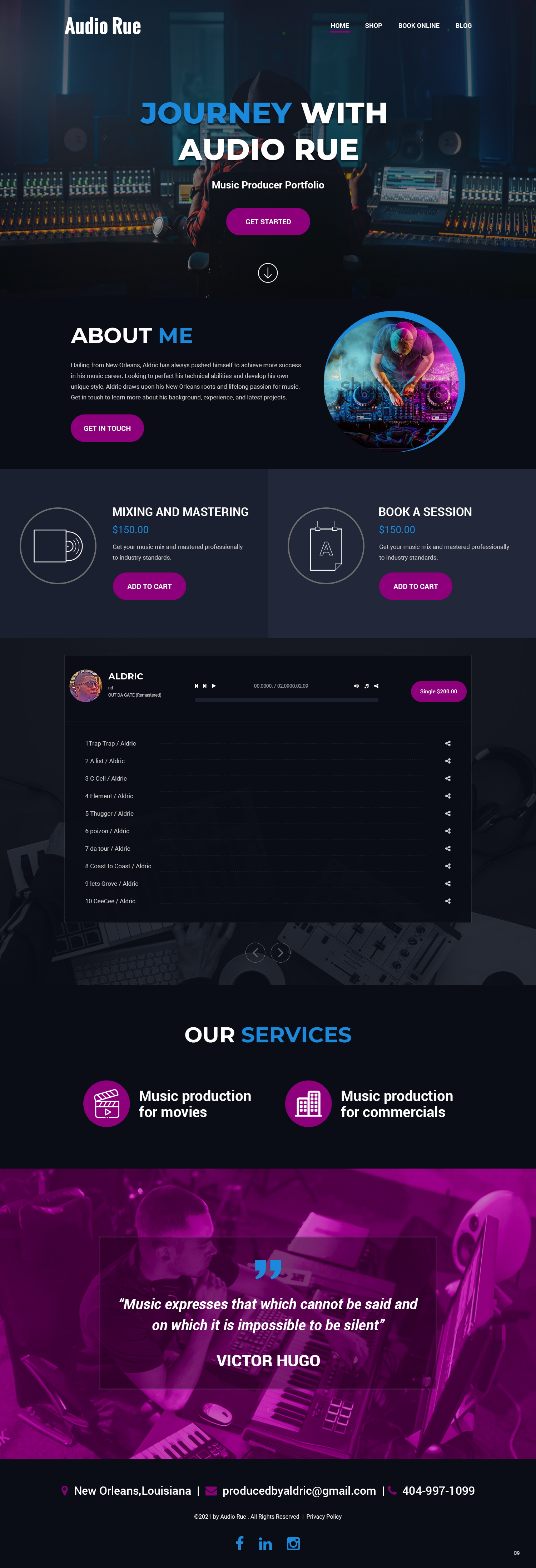 Web Design by pb for this project | Design #27050695