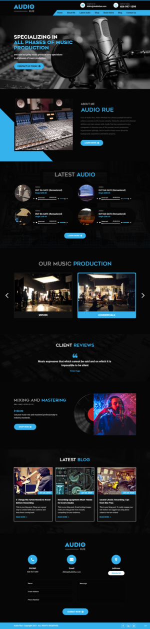 Web Design by pb for this project | Design: #27056371