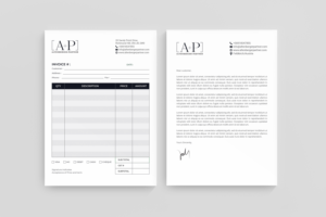 Stationery Design by R.design for this project | Design: #27264909