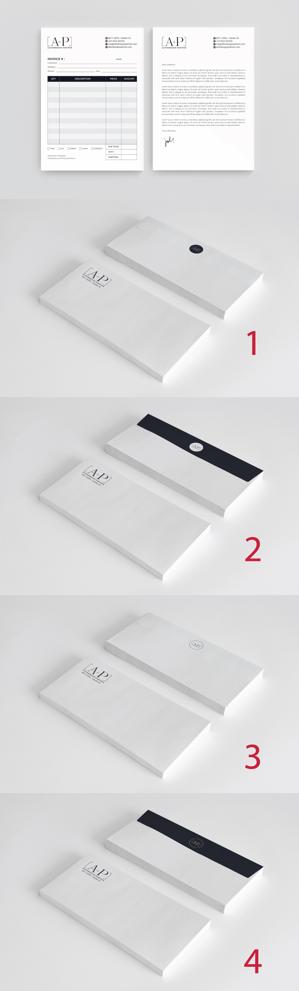 Stationery Design by R.design for this project | Design #27295118