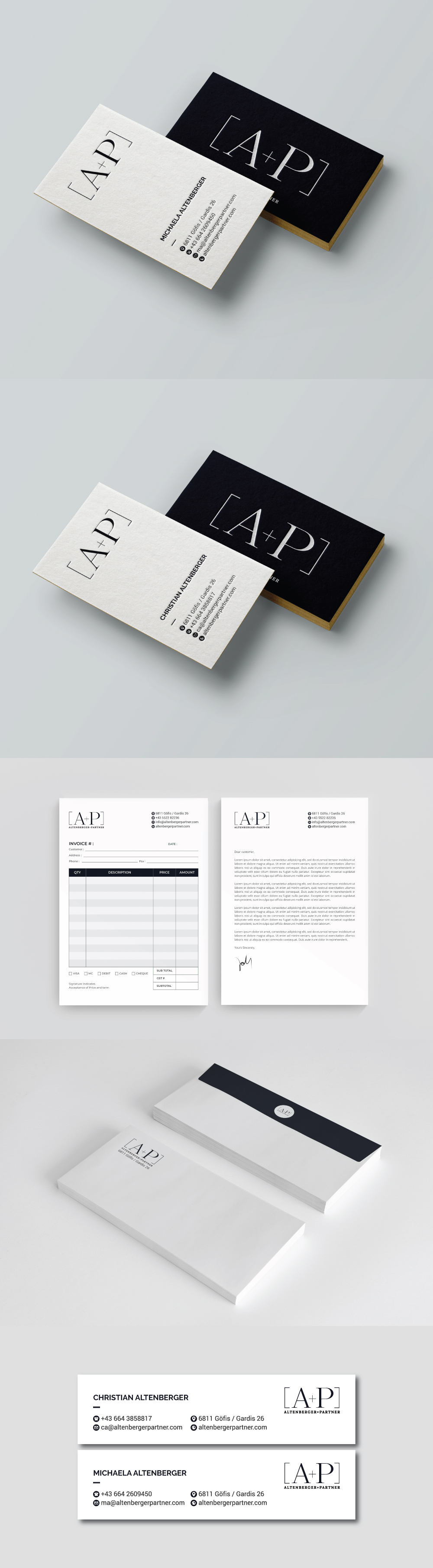 Stationery Design by R.design for this project | Design #27299776