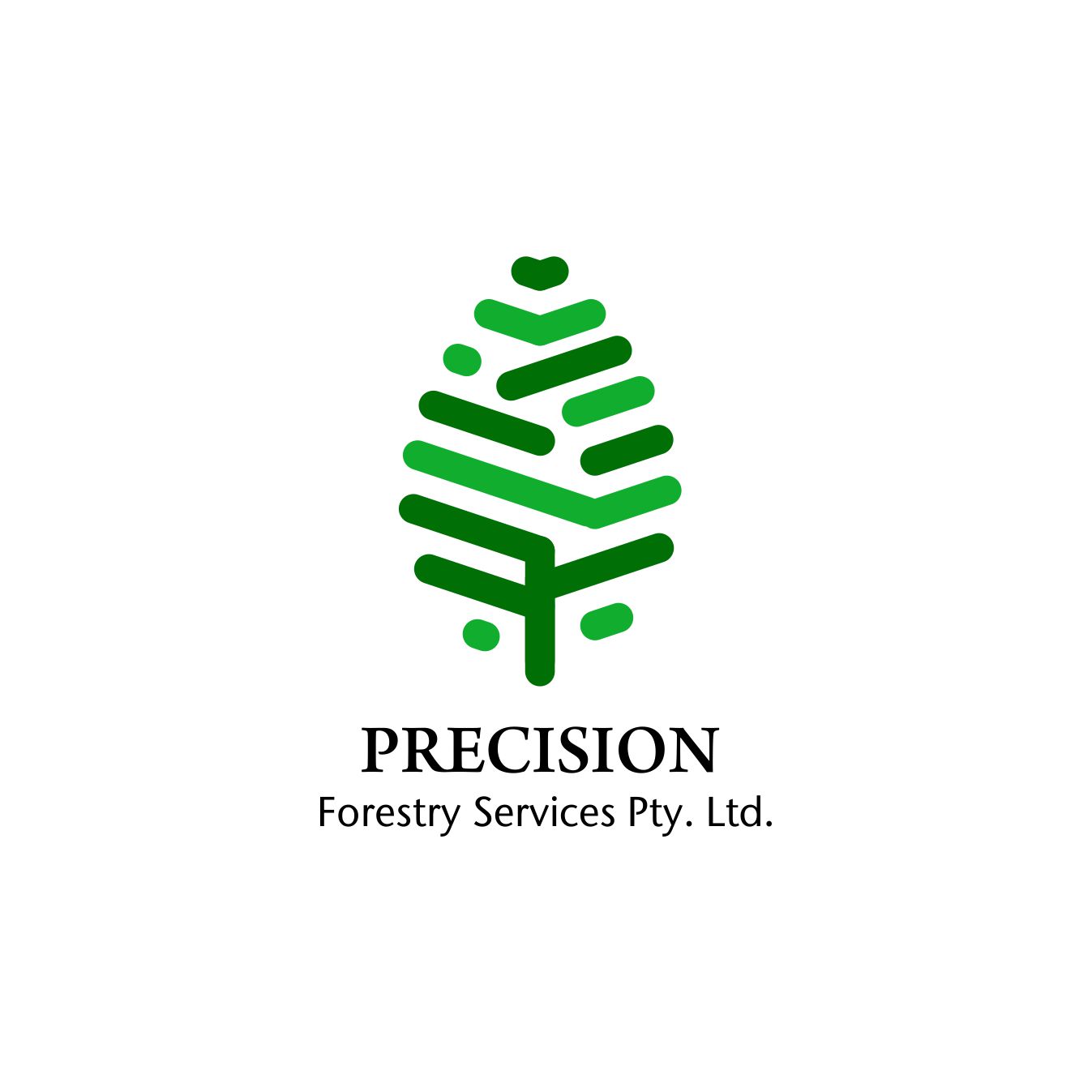 Logo Design by Rayyan imam utama for Precision  Forestry  Services  | Design #27050253