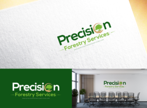Logo-Design von nikkiblue für Precision  Forestry  Services  | Design: #27069707