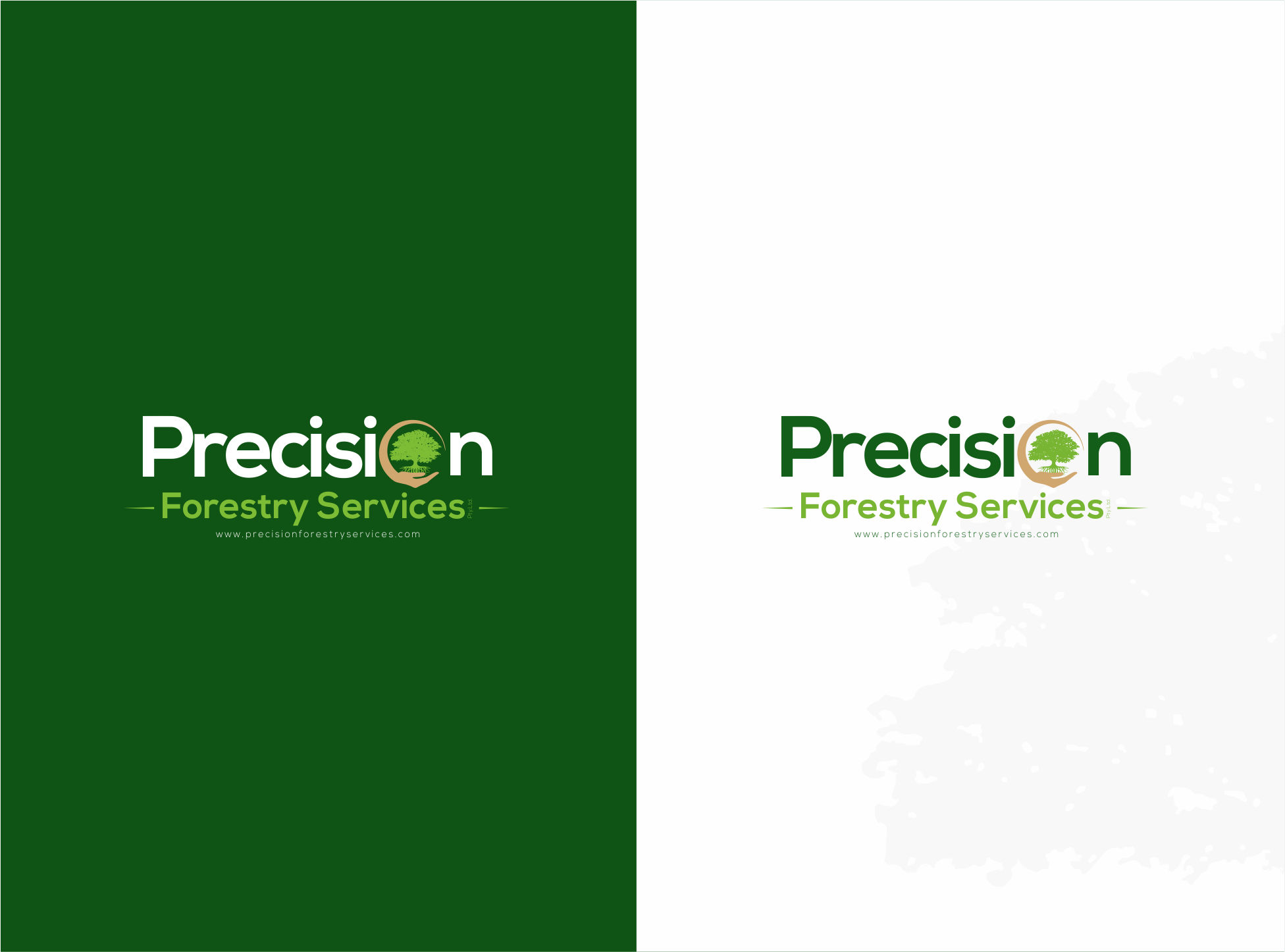 Logo-Design von nikkiblue für Precision  Forestry  Services  | Design #27069708