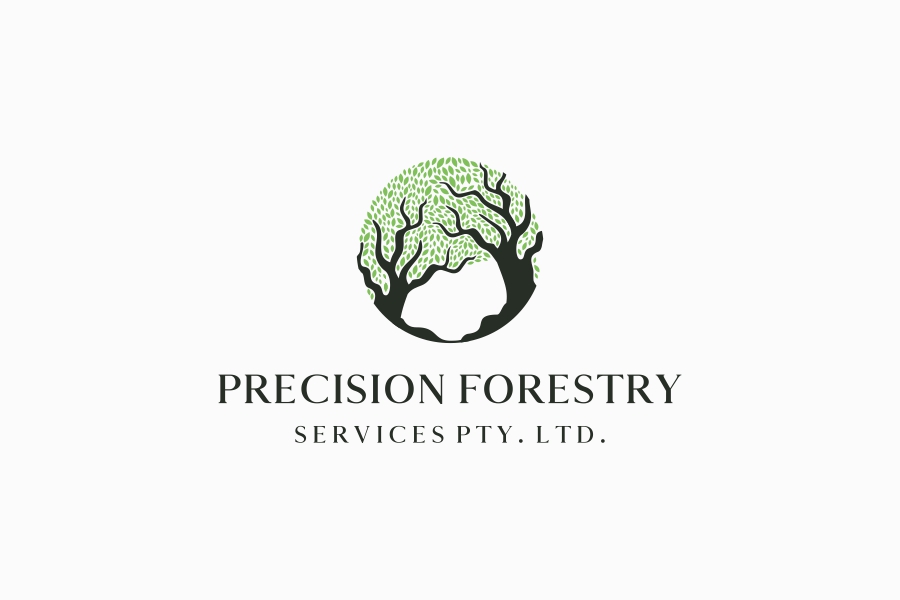 Logo Design by beard.art for Precision  Forestry  Services  | Design #27069126