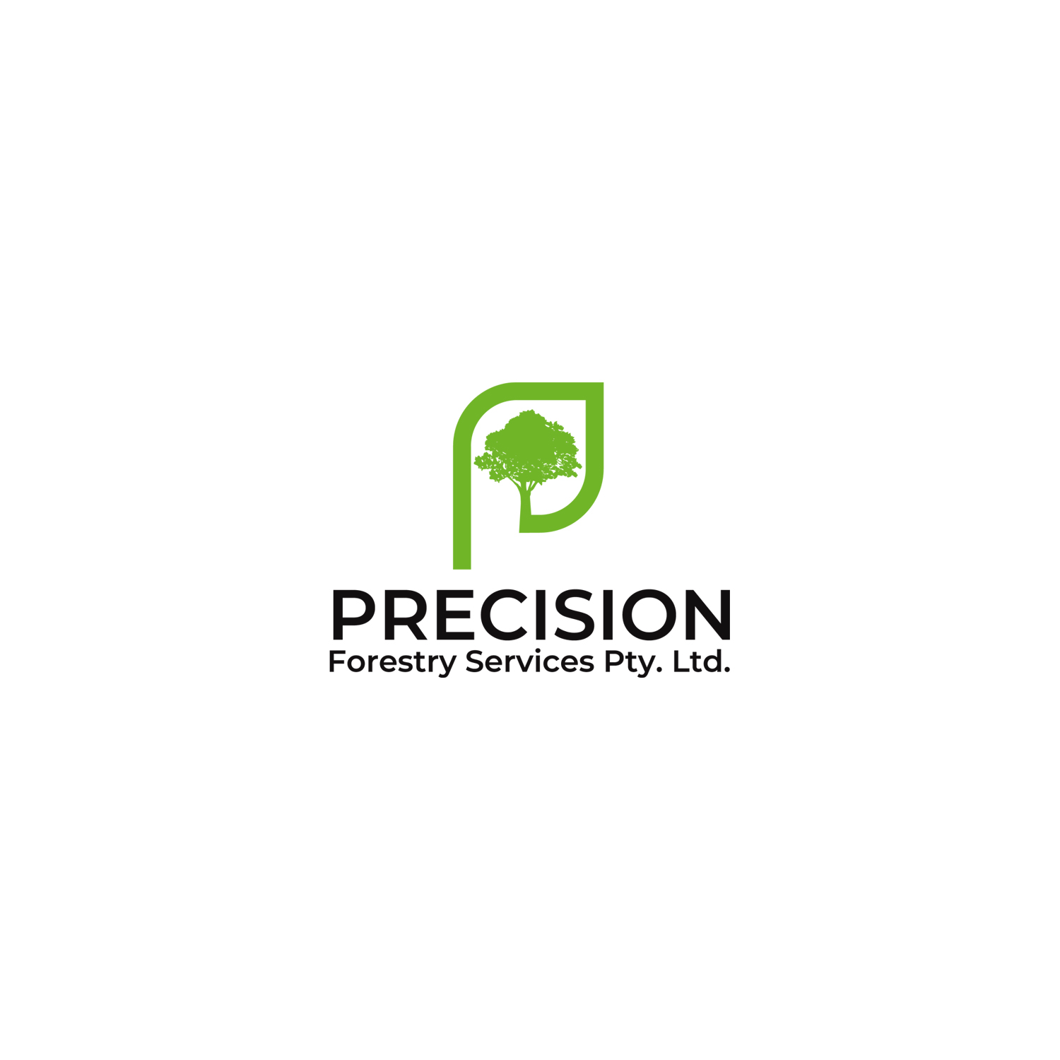 Logo Design by EYECON for Precision  Forestry  Services  | Design #27067083