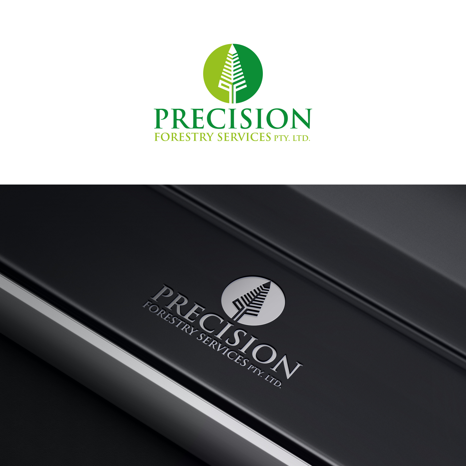 Logo Design by MG.graphics for Precision  Forestry  Services  | Design #27038602