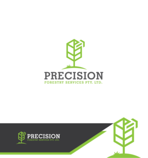 Logo Design by ecorokerz for Precision  Forestry  Services  | Design: #27041491