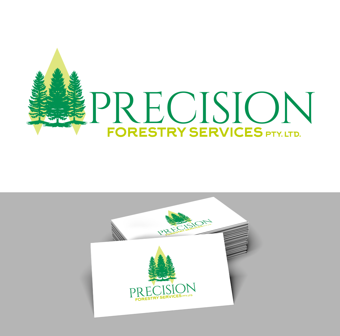 Logo Design by patriciaparadesign for Precision  Forestry  Services  | Design #27070388