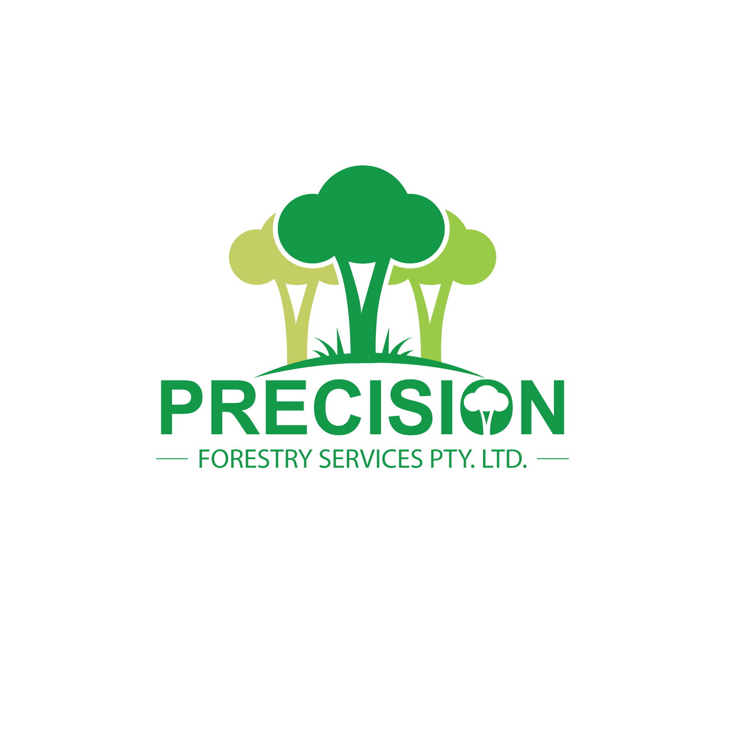 Logo Design by GODDREAMCREATION for Precision  Forestry  Services  | Design #27063624