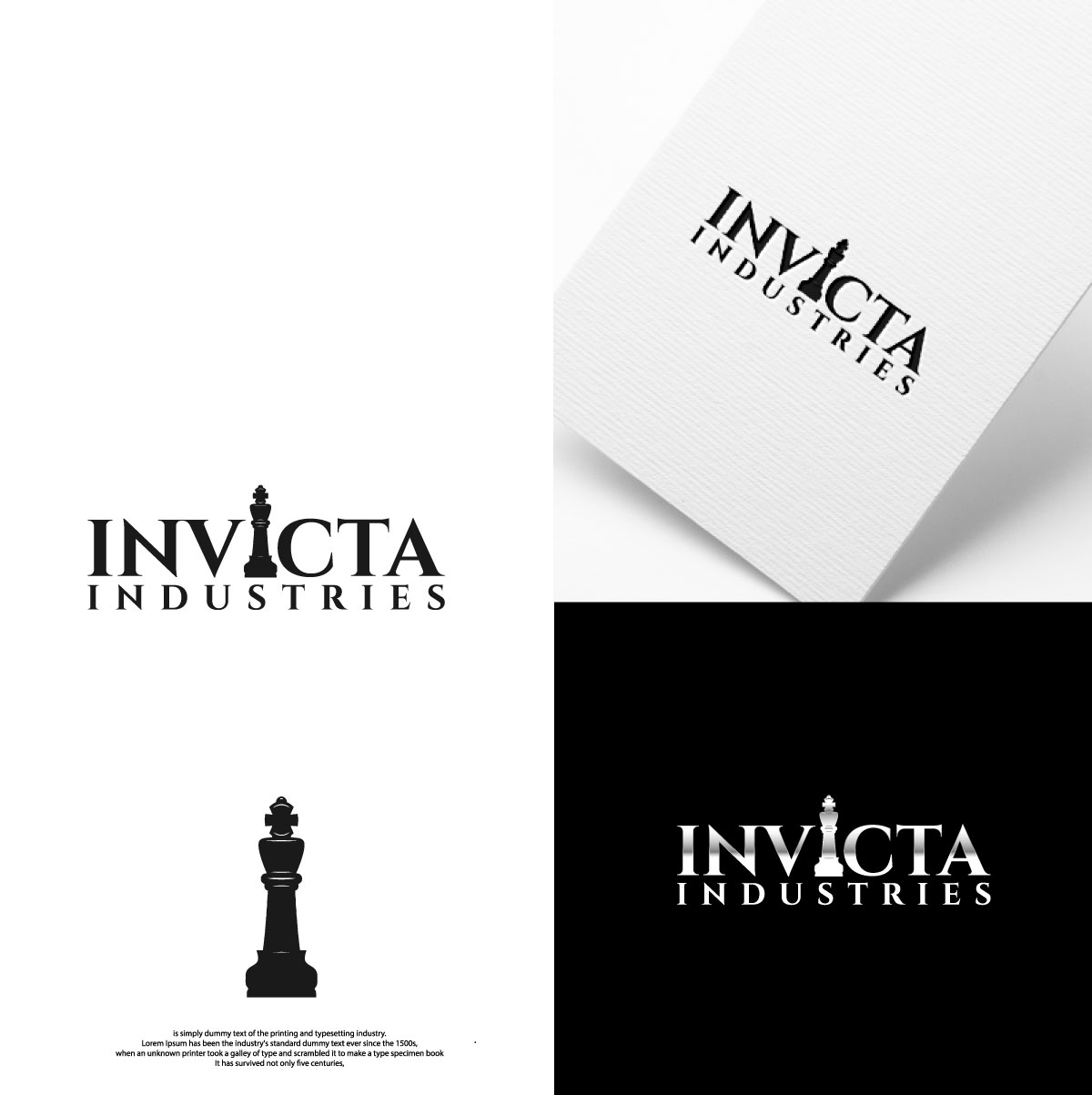 Logo-Design von Rosaleen für Invicta Industries | Design: #27068275