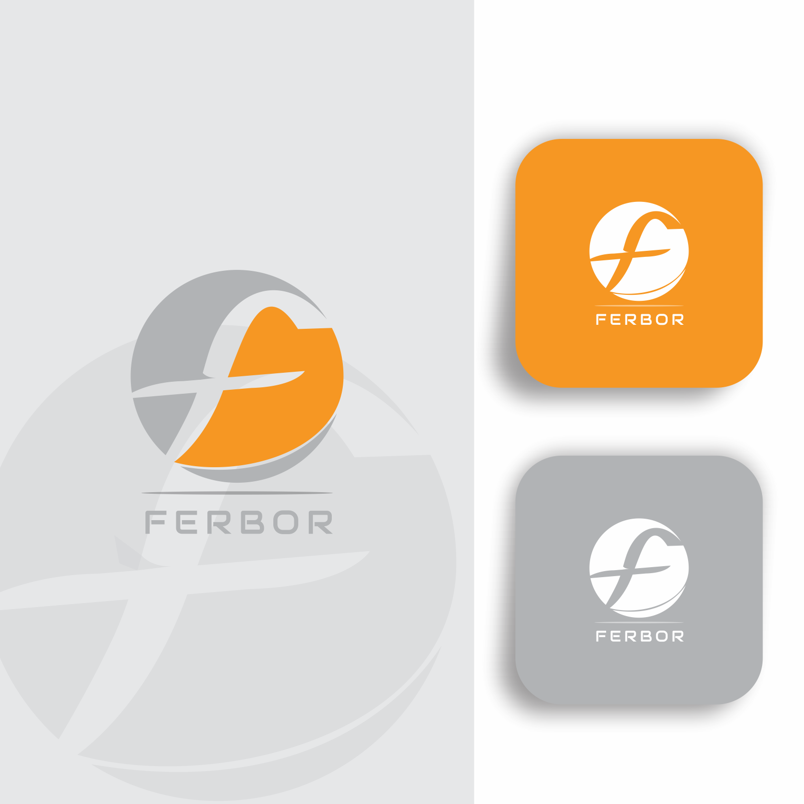 Logo Design by saher khan 2 for FERBOR S.p.A. | Design #27038175