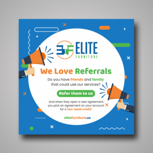 Referal Program Sign | Diseño Gráfico por Fat Bat Man