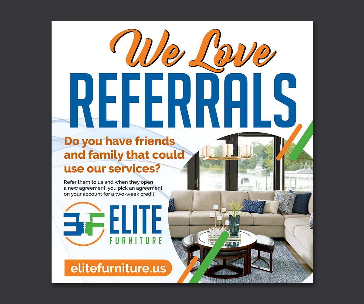 Graphic Design by ecorokerz for Elite Furniture | Design #27049238