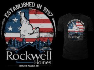 Rockwell Homes T-shirt | T-shirt Design by Falih A