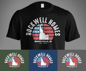 Rockwell Homes T-shirt | T-shirt Design by Andi Yan
