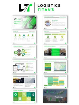 PowerPoint Design by joseborgesbarboza 2 for Customized Logistics Group | Design: #27044824