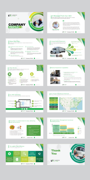 PowerPoint-Design von danny62 für Customized Logistics Group | Design #27044603