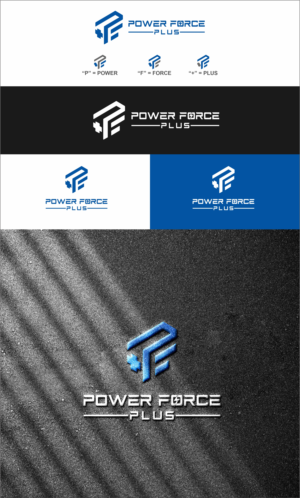 Power Force Plus | Logo Design by Dickythx16