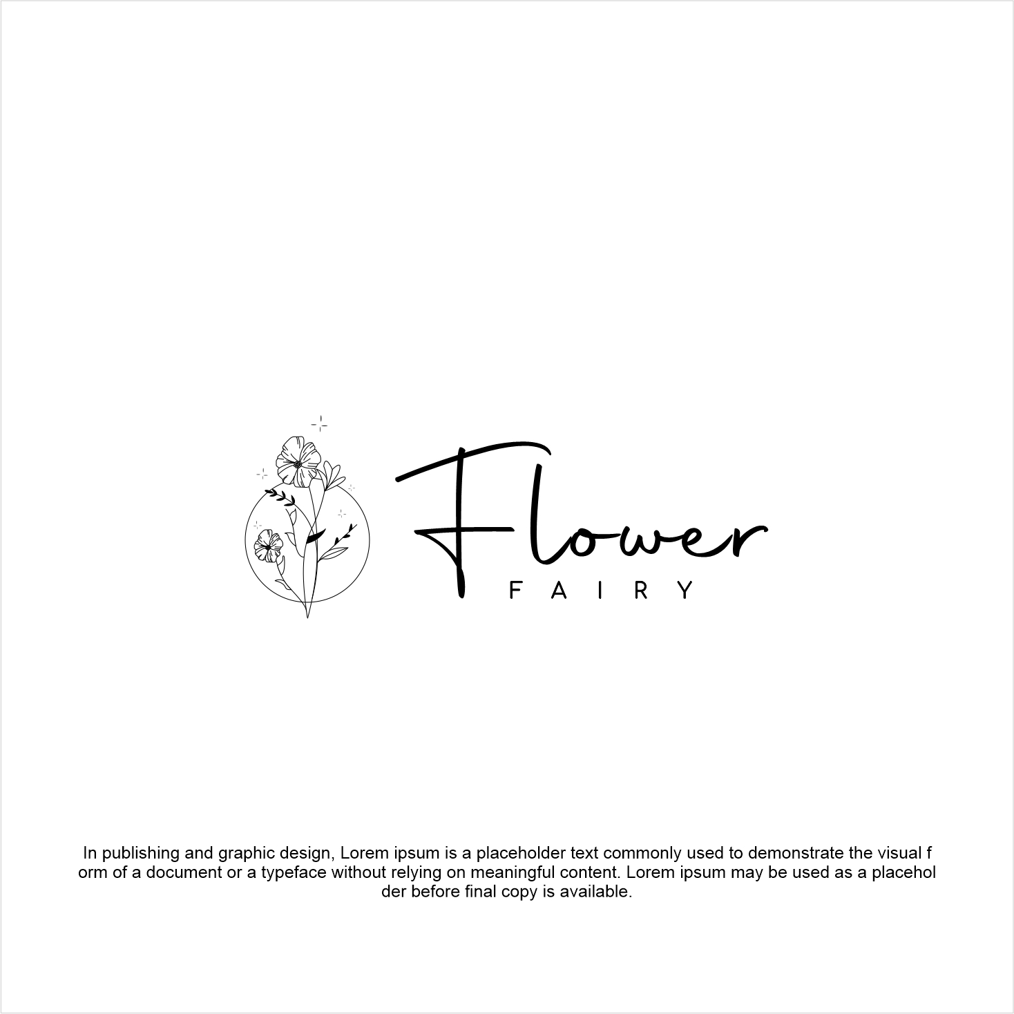 Logo Design by creative.bugs for Flower-fairy | Design #27043747
