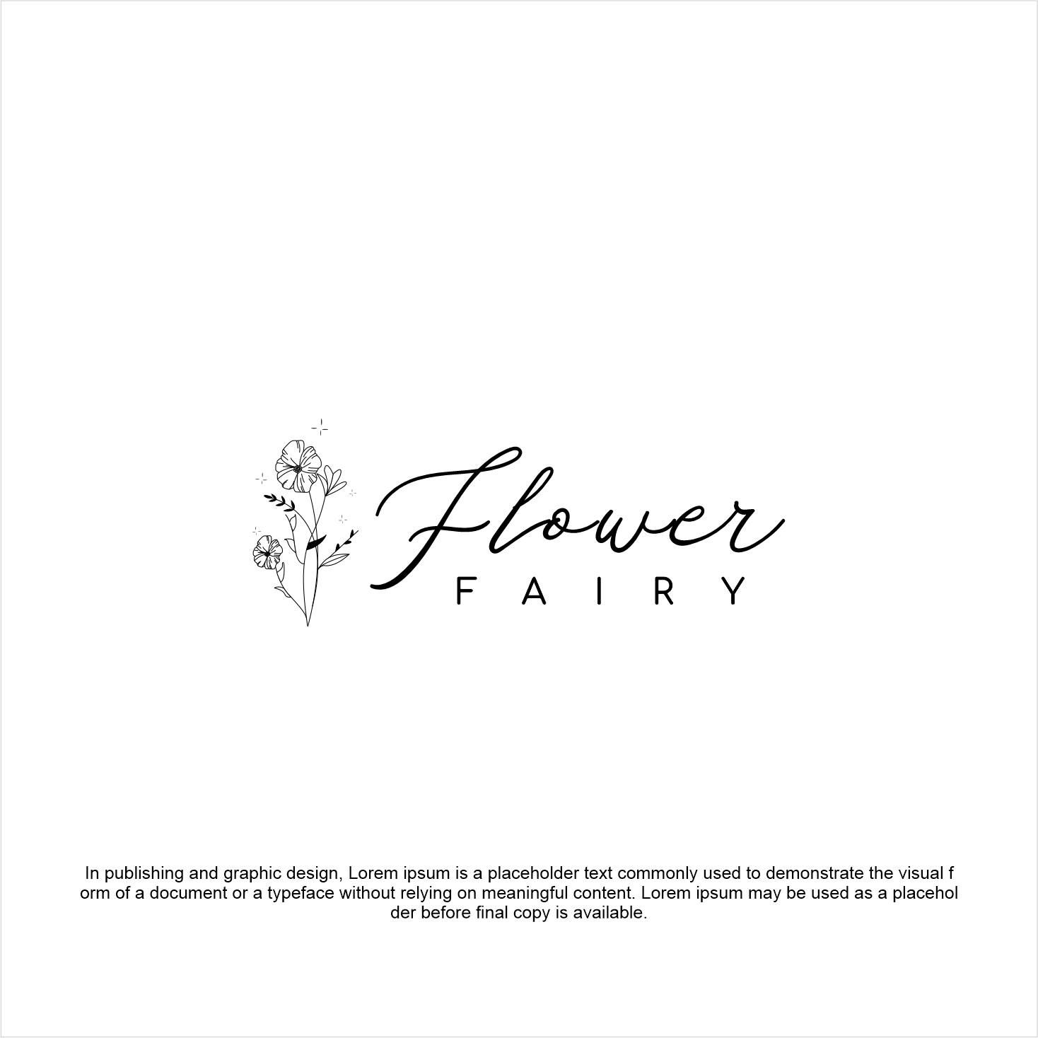 Logo Design by creative.bugs for Flower-fairy | Design #27050463