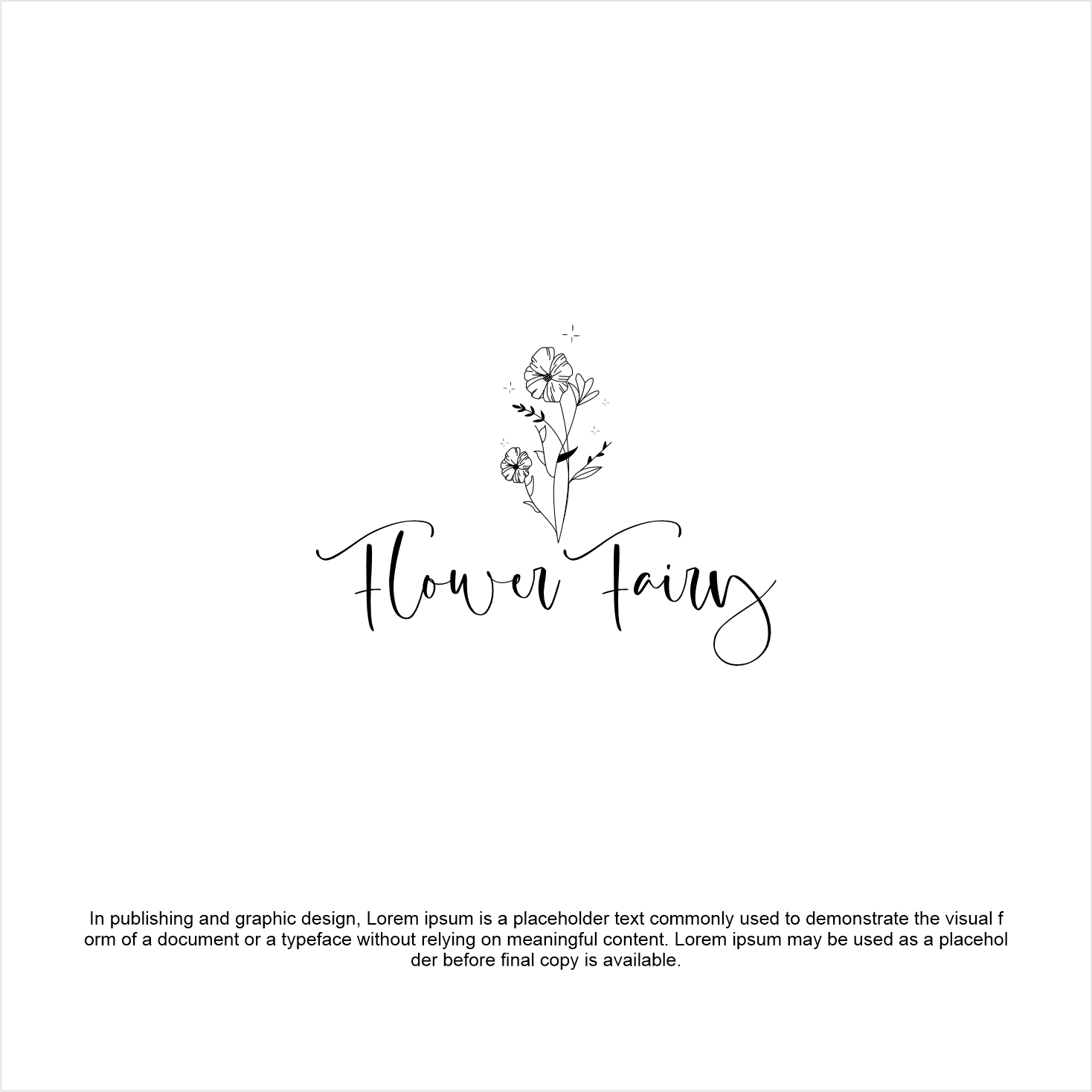 Logo Design by creative.bugs for Flower-fairy | Design #27058646