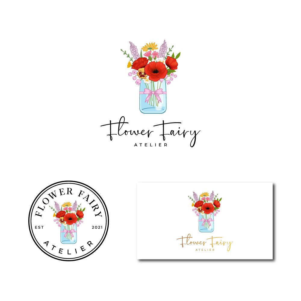 Logo Design by Amethystica for Flower-fairy | Design #27056247