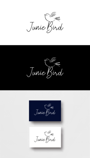 Junie Bird | Logo Design by Omee