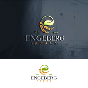 Engeberg Farms Established in 1899 | Logo-Design von ZeneFashions