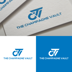 The logo could read "The Champagne Vault", "C V" or "T C V". | Design de Logo par Cah RE 2
