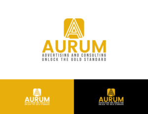 Aurum Advertising and Consulting | Unlock the Gold standard | Logo Design by makerlogoz