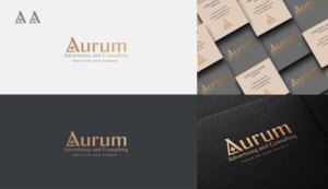 Aurum Advertising and Consulting | Unlock the Gold standard | Logo-Design von lnb...