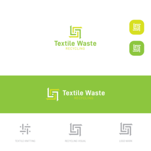 Textile Waste Recycling  | Logo Design by nandkumar